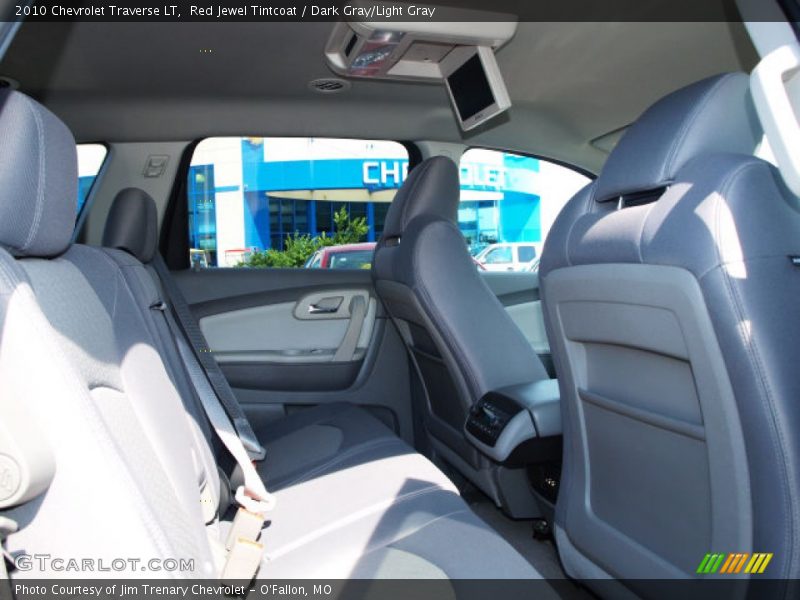 Red Jewel Tintcoat / Dark Gray/Light Gray 2010 Chevrolet Traverse LT