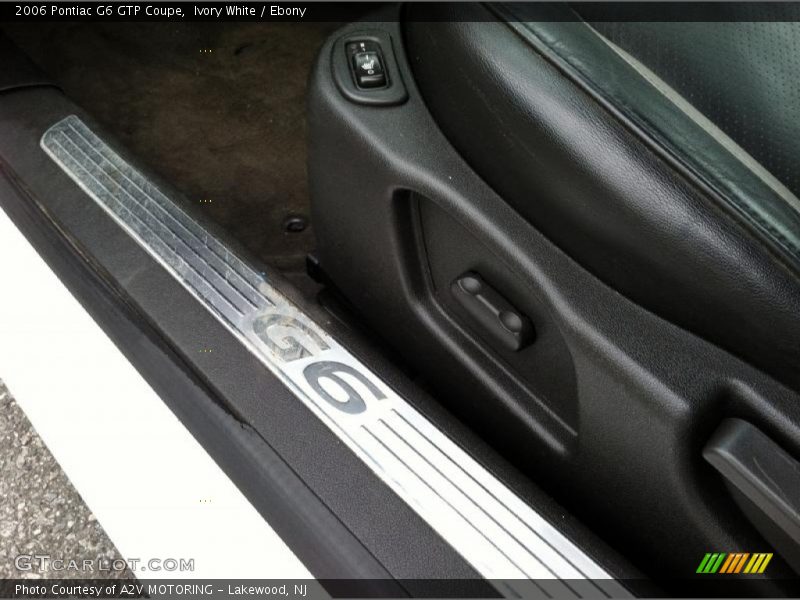 Ivory White / Ebony 2006 Pontiac G6 GTP Coupe