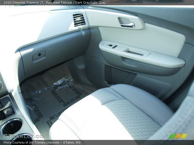 Red Jewel Tintcoat / Dark Gray/Light Gray 2010 Chevrolet Traverse LT