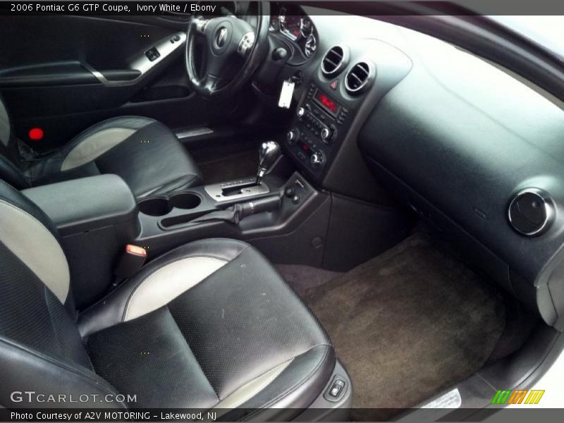 Ivory White / Ebony 2006 Pontiac G6 GTP Coupe