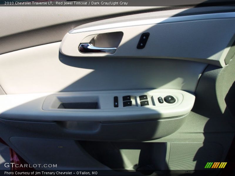 Red Jewel Tintcoat / Dark Gray/Light Gray 2010 Chevrolet Traverse LT