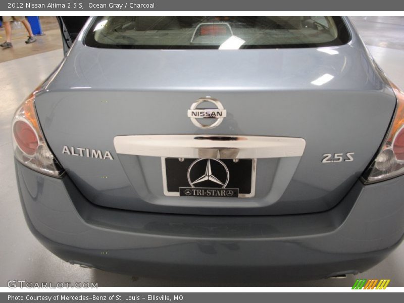 Ocean Gray / Charcoal 2012 Nissan Altima 2.5 S