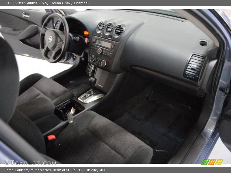 Ocean Gray / Charcoal 2012 Nissan Altima 2.5 S