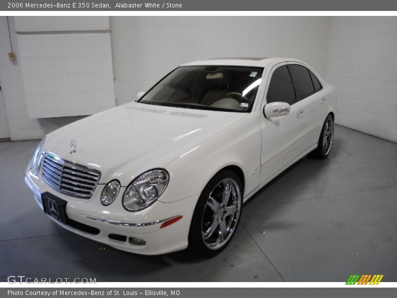 Alabaster White / Stone 2006 Mercedes-Benz E 350 Sedan