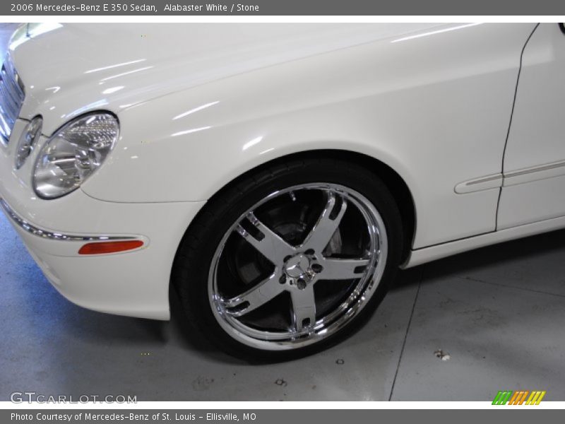 Alabaster White / Stone 2006 Mercedes-Benz E 350 Sedan