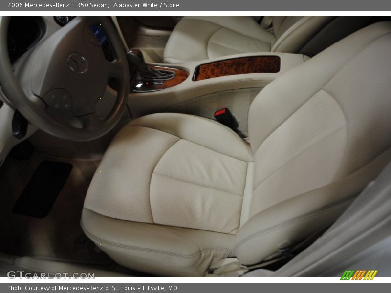 Alabaster White / Stone 2006 Mercedes-Benz E 350 Sedan