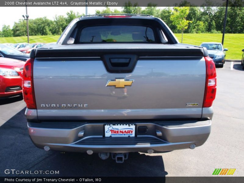 Graystone Metallic / Ebony 2008 Chevrolet Avalanche LTZ 4x4