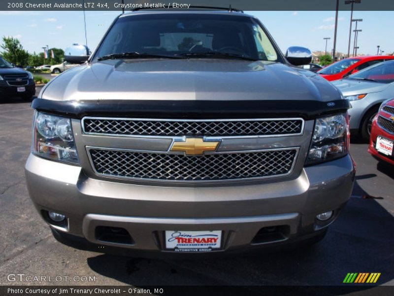 Graystone Metallic / Ebony 2008 Chevrolet Avalanche LTZ 4x4