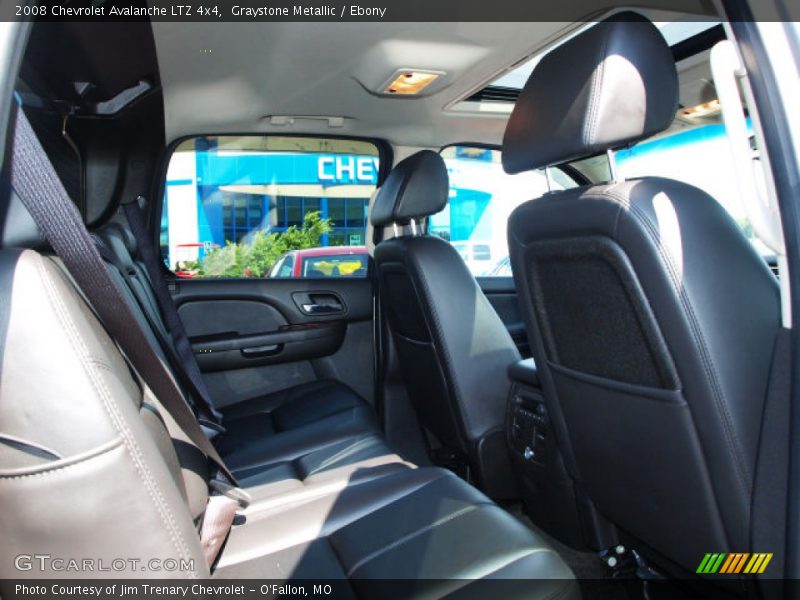 Graystone Metallic / Ebony 2008 Chevrolet Avalanche LTZ 4x4