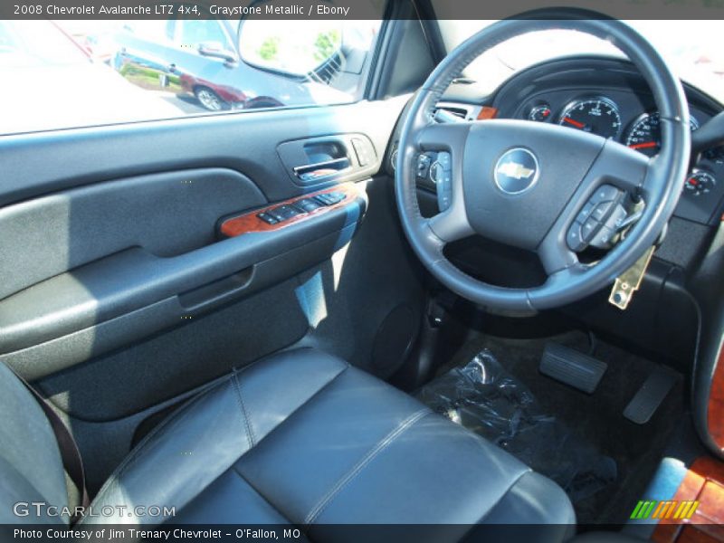 Graystone Metallic / Ebony 2008 Chevrolet Avalanche LTZ 4x4