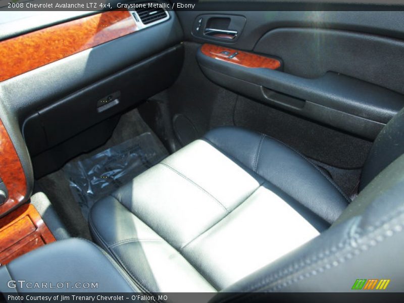Graystone Metallic / Ebony 2008 Chevrolet Avalanche LTZ 4x4