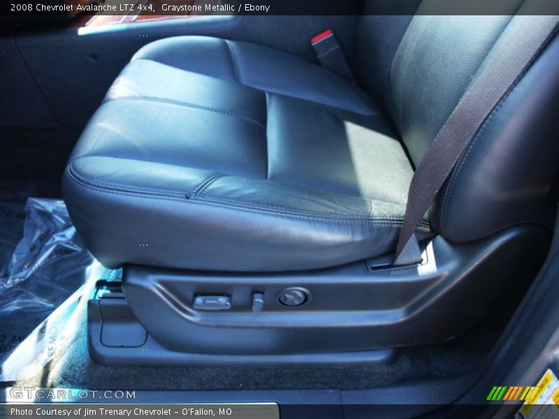 Graystone Metallic / Ebony 2008 Chevrolet Avalanche LTZ 4x4