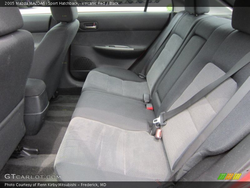 Volcanic Red / Black 2005 Mazda MAZDA6 i Sport Hatchback
