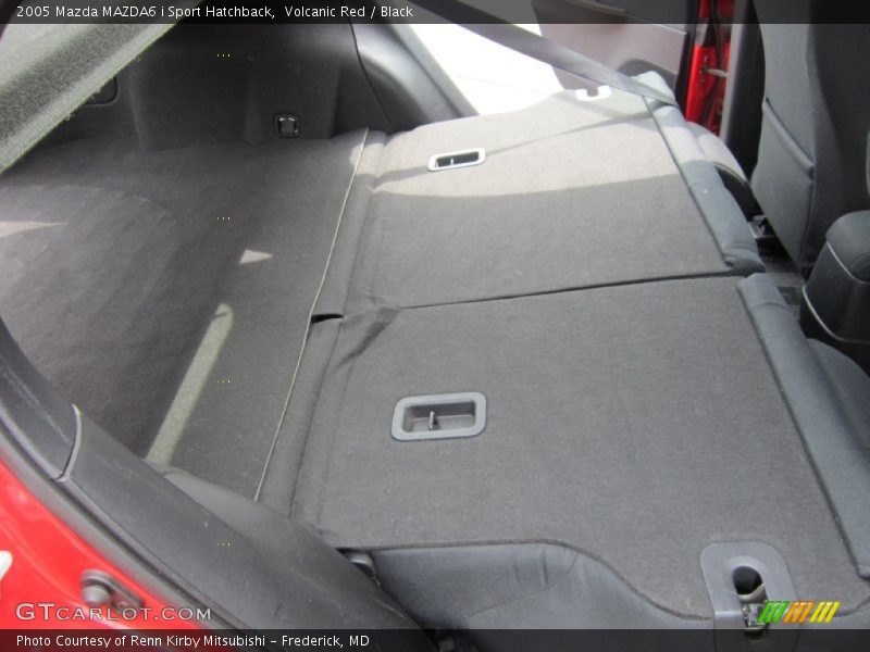 Volcanic Red / Black 2005 Mazda MAZDA6 i Sport Hatchback
