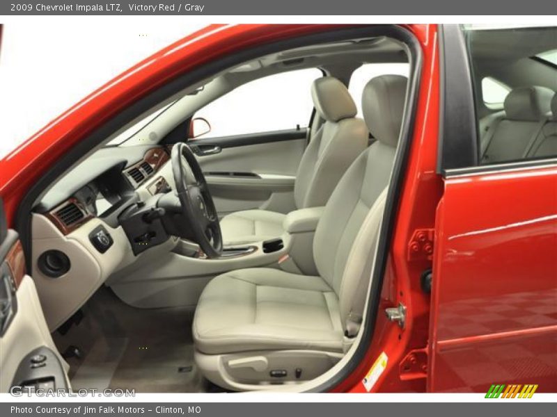 Victory Red / Gray 2009 Chevrolet Impala LTZ