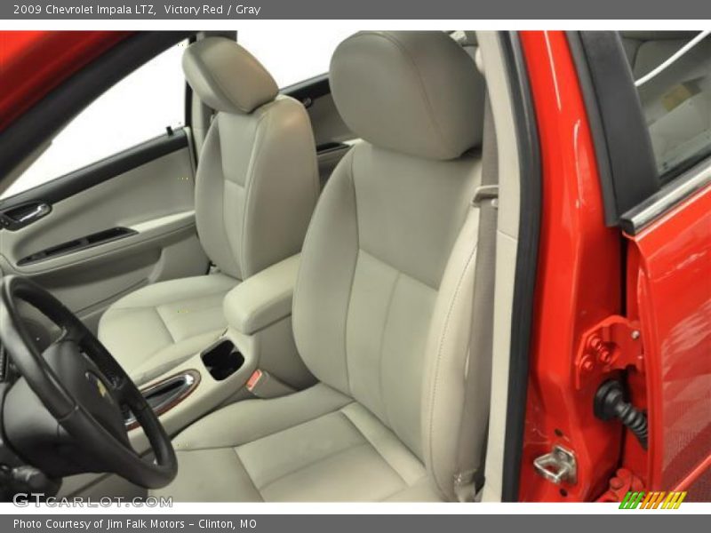 Victory Red / Gray 2009 Chevrolet Impala LTZ