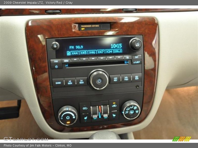 Victory Red / Gray 2009 Chevrolet Impala LTZ