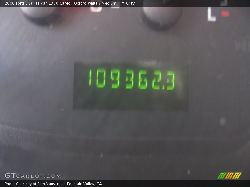 Oxford White / Medium Flint Grey 2006 Ford E Series Van E350 Cargo