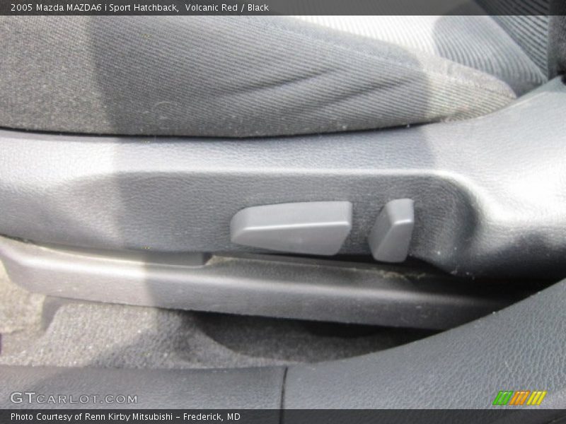 Volcanic Red / Black 2005 Mazda MAZDA6 i Sport Hatchback
