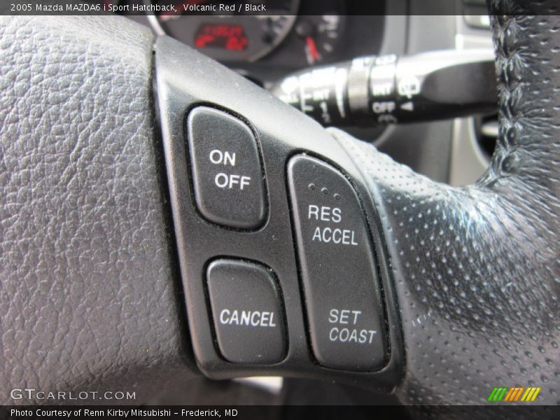 Volcanic Red / Black 2005 Mazda MAZDA6 i Sport Hatchback