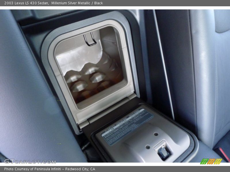 Millenium Silver Metallic / Black 2003 Lexus LS 430 Sedan