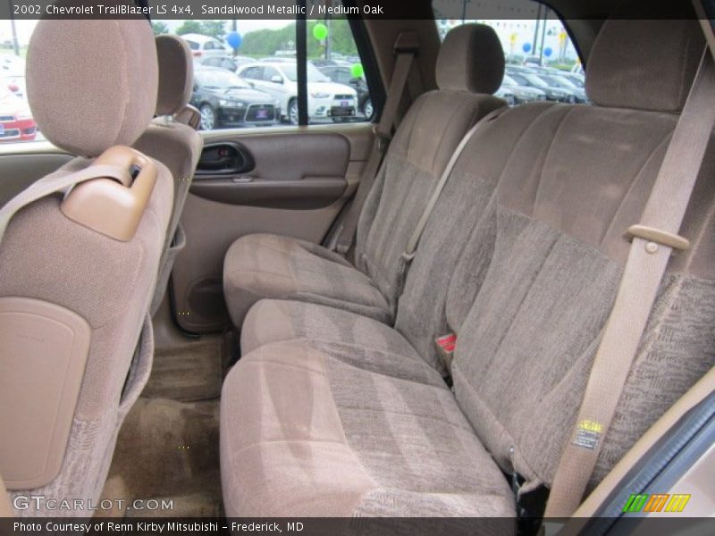 Sandalwood Metallic / Medium Oak 2002 Chevrolet TrailBlazer LS 4x4