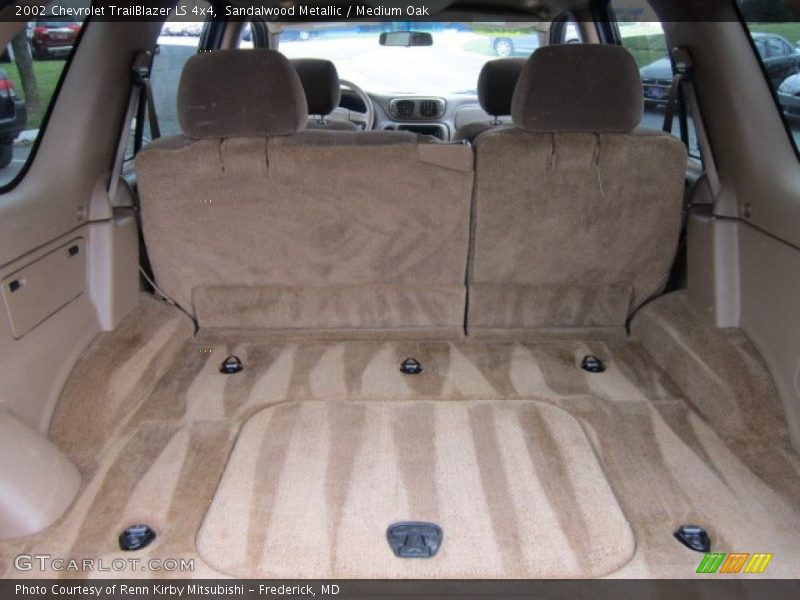 Sandalwood Metallic / Medium Oak 2002 Chevrolet TrailBlazer LS 4x4