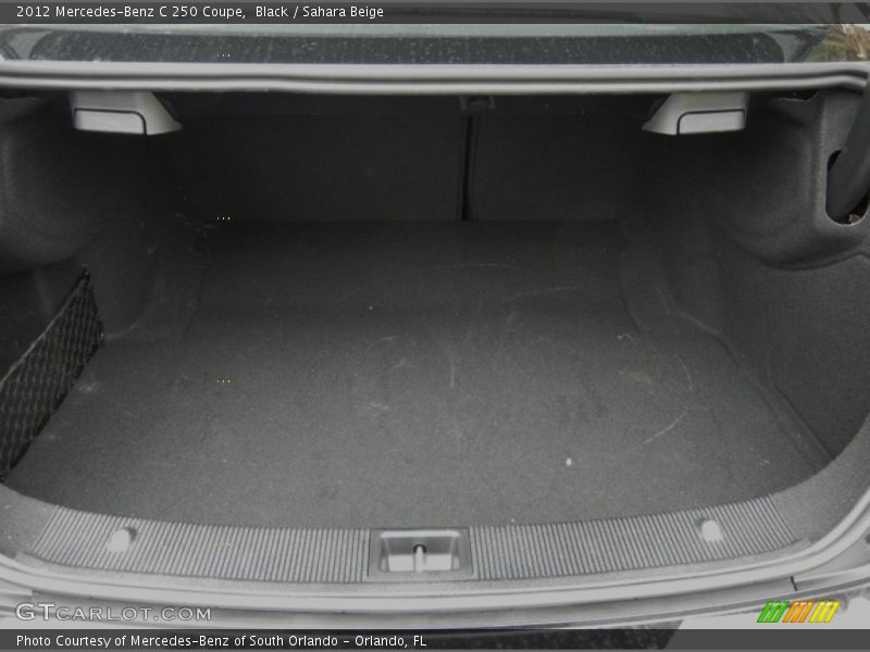 Black / Sahara Beige 2012 Mercedes-Benz C 250 Coupe
