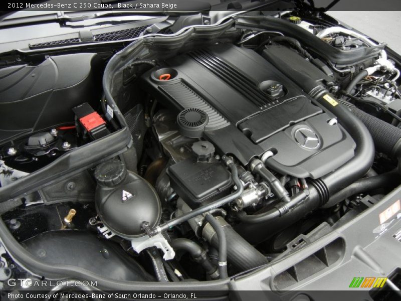 Black / Sahara Beige 2012 Mercedes-Benz C 250 Coupe