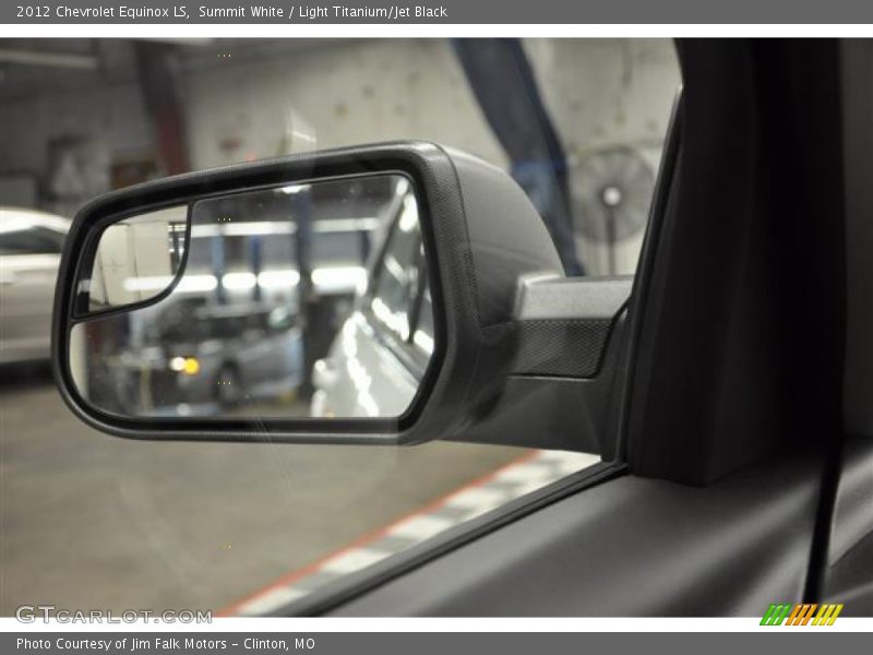 Summit White / Light Titanium/Jet Black 2012 Chevrolet Equinox LS