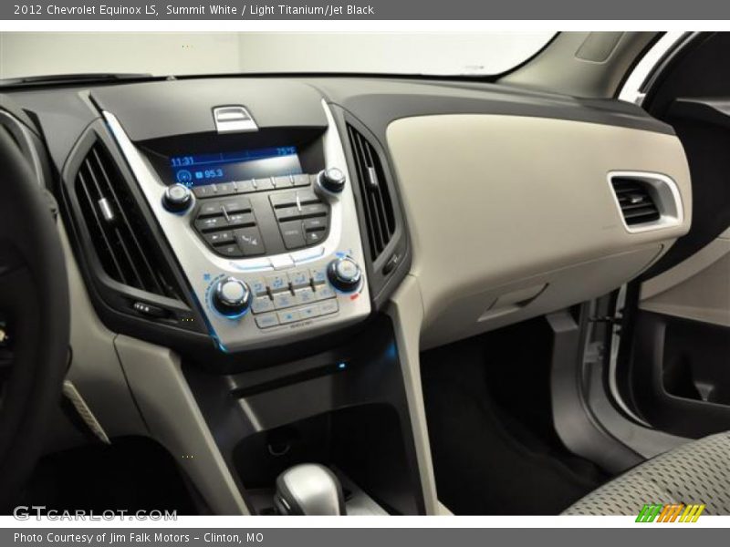 Summit White / Light Titanium/Jet Black 2012 Chevrolet Equinox LS
