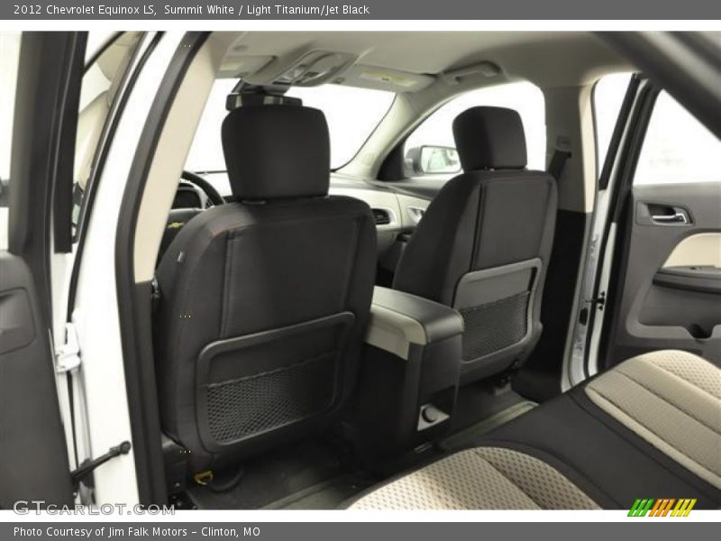 Summit White / Light Titanium/Jet Black 2012 Chevrolet Equinox LS