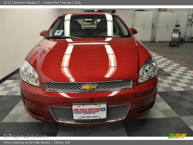Crystal Red Tintcoat / Gray 2012 Chevrolet Impala LT
