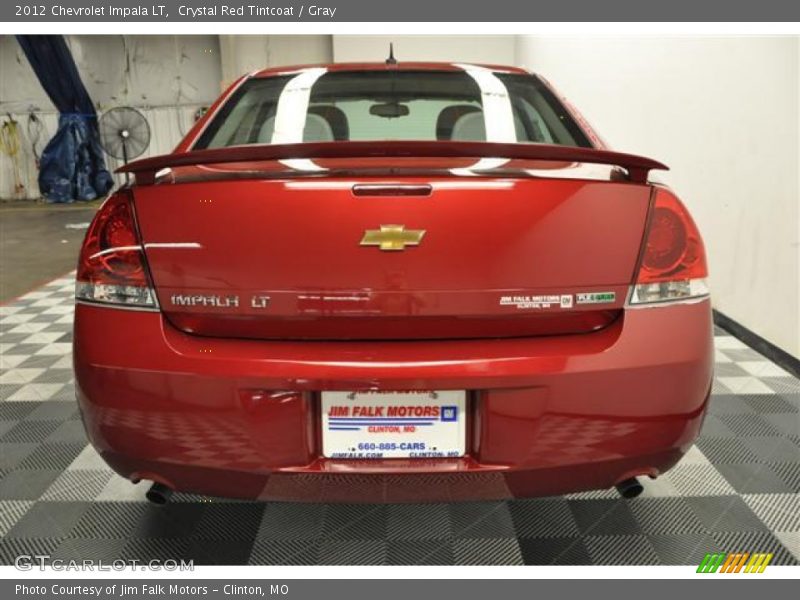 Crystal Red Tintcoat / Gray 2012 Chevrolet Impala LT