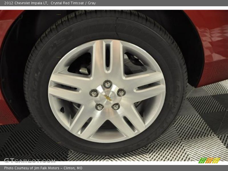 Crystal Red Tintcoat / Gray 2012 Chevrolet Impala LT