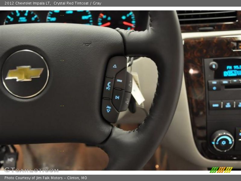 Crystal Red Tintcoat / Gray 2012 Chevrolet Impala LT