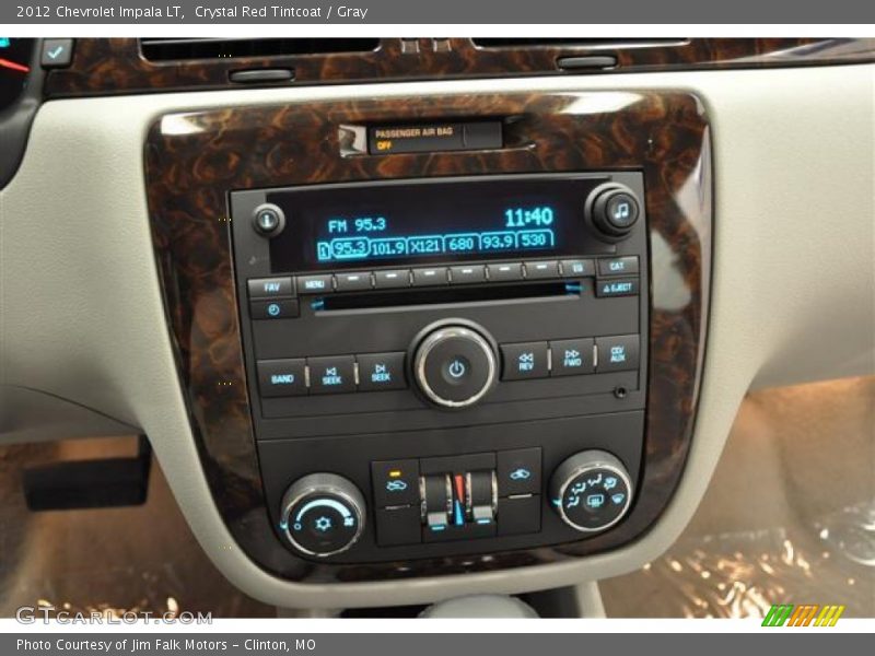 Crystal Red Tintcoat / Gray 2012 Chevrolet Impala LT