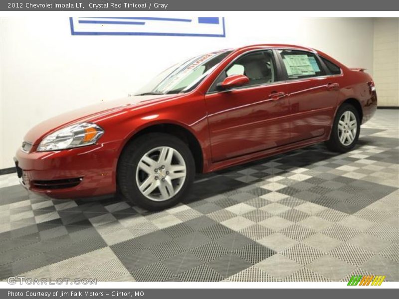 Crystal Red Tintcoat / Gray 2012 Chevrolet Impala LT