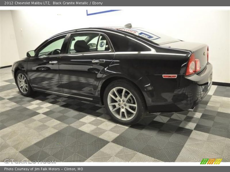 Black Granite Metallic / Ebony 2012 Chevrolet Malibu LTZ