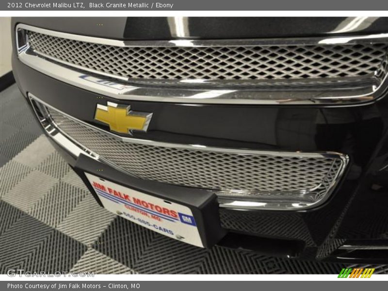 Black Granite Metallic / Ebony 2012 Chevrolet Malibu LTZ