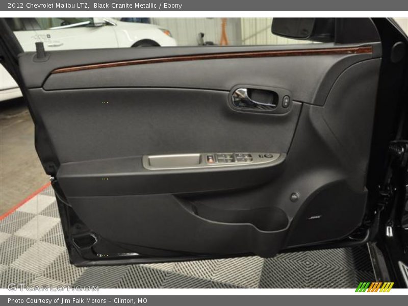 Black Granite Metallic / Ebony 2012 Chevrolet Malibu LTZ