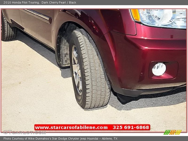 Dark Cherry Pearl / Black 2010 Honda Pilot Touring