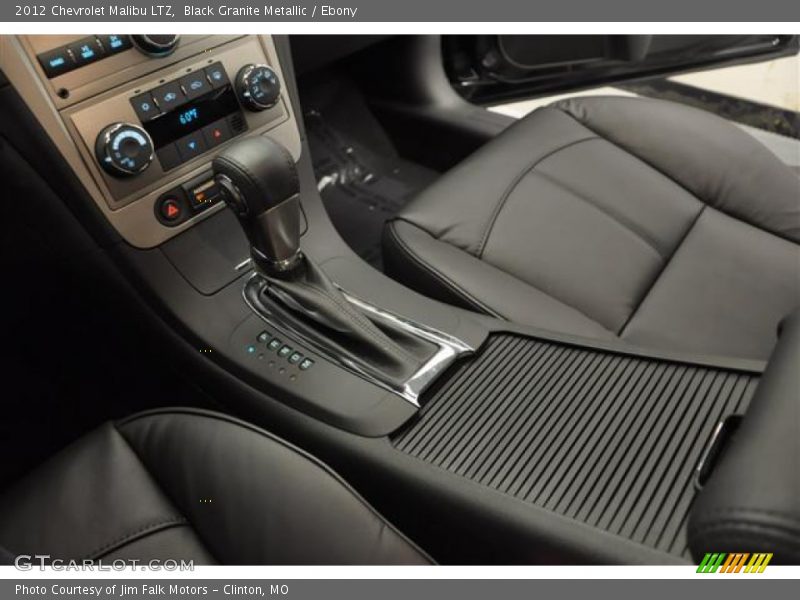 Black Granite Metallic / Ebony 2012 Chevrolet Malibu LTZ
