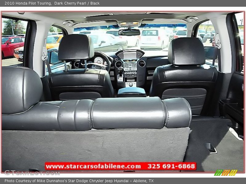 Dark Cherry Pearl / Black 2010 Honda Pilot Touring