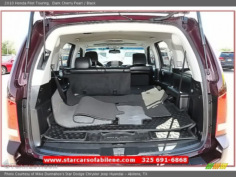Dark Cherry Pearl / Black 2010 Honda Pilot Touring