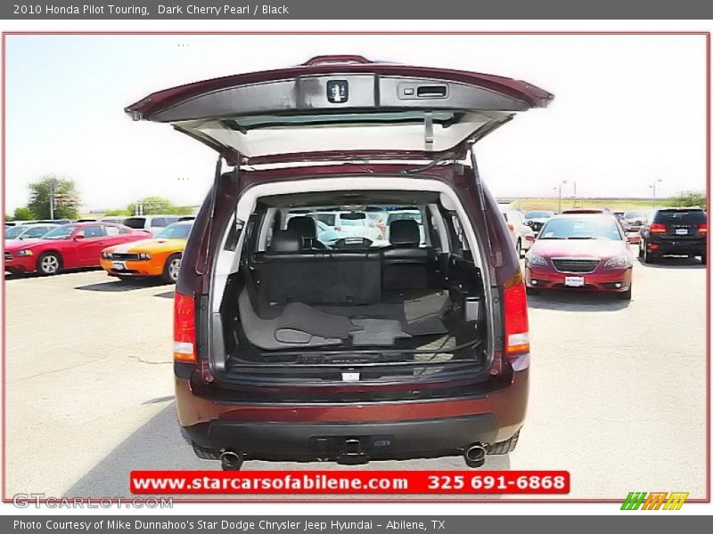 Dark Cherry Pearl / Black 2010 Honda Pilot Touring