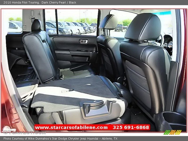 Dark Cherry Pearl / Black 2010 Honda Pilot Touring