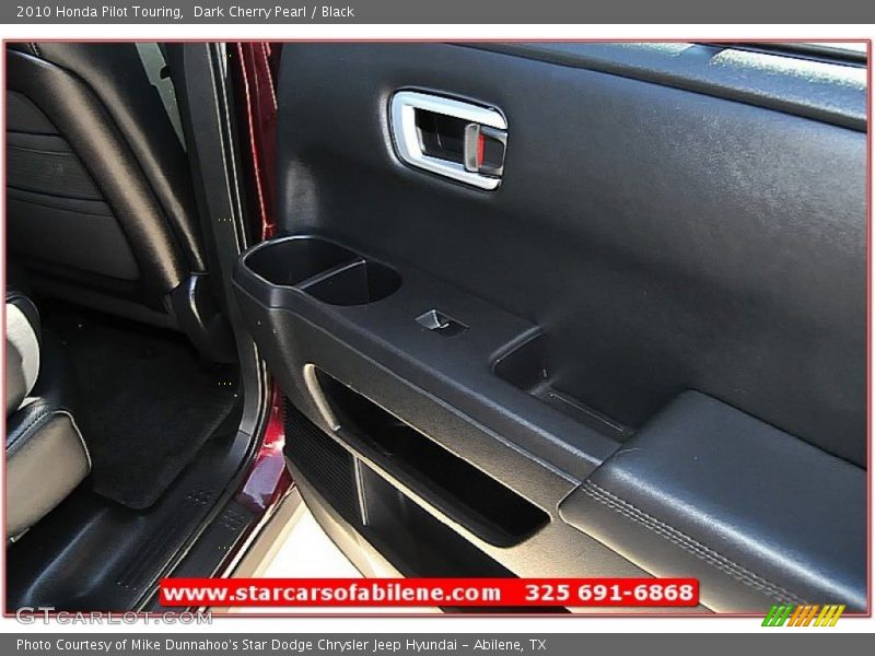 Dark Cherry Pearl / Black 2010 Honda Pilot Touring