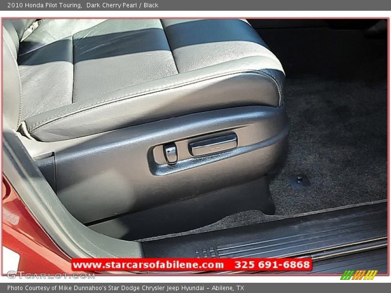 Dark Cherry Pearl / Black 2010 Honda Pilot Touring