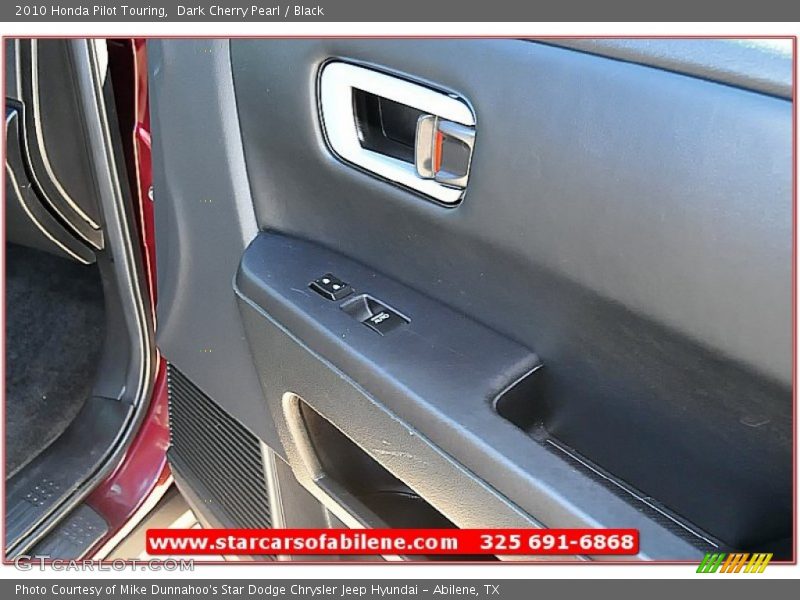 Dark Cherry Pearl / Black 2010 Honda Pilot Touring